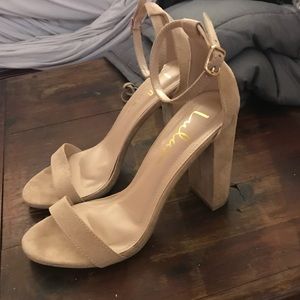 Nude heels